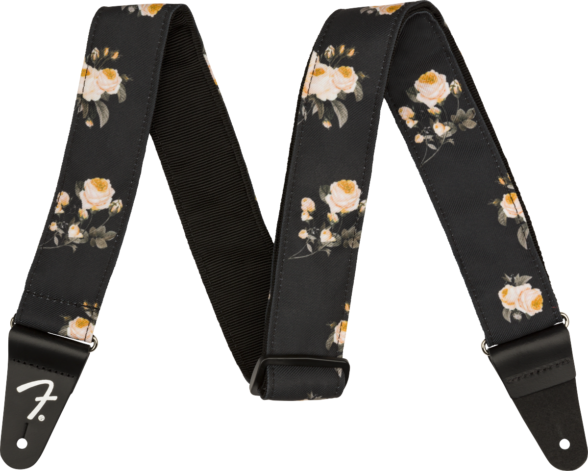 Imagem de Correia Fender Floral Black 0990638006