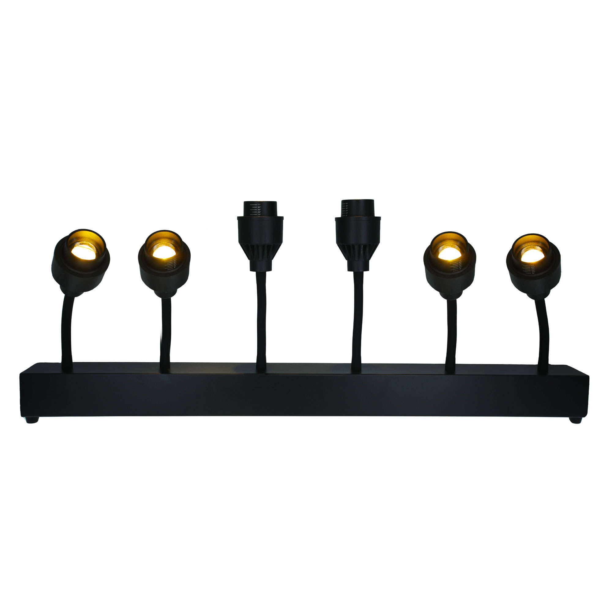 Imagem de Barra LED Power Lighting Focus 90WW 6x15W Branco Zoom Ajustável