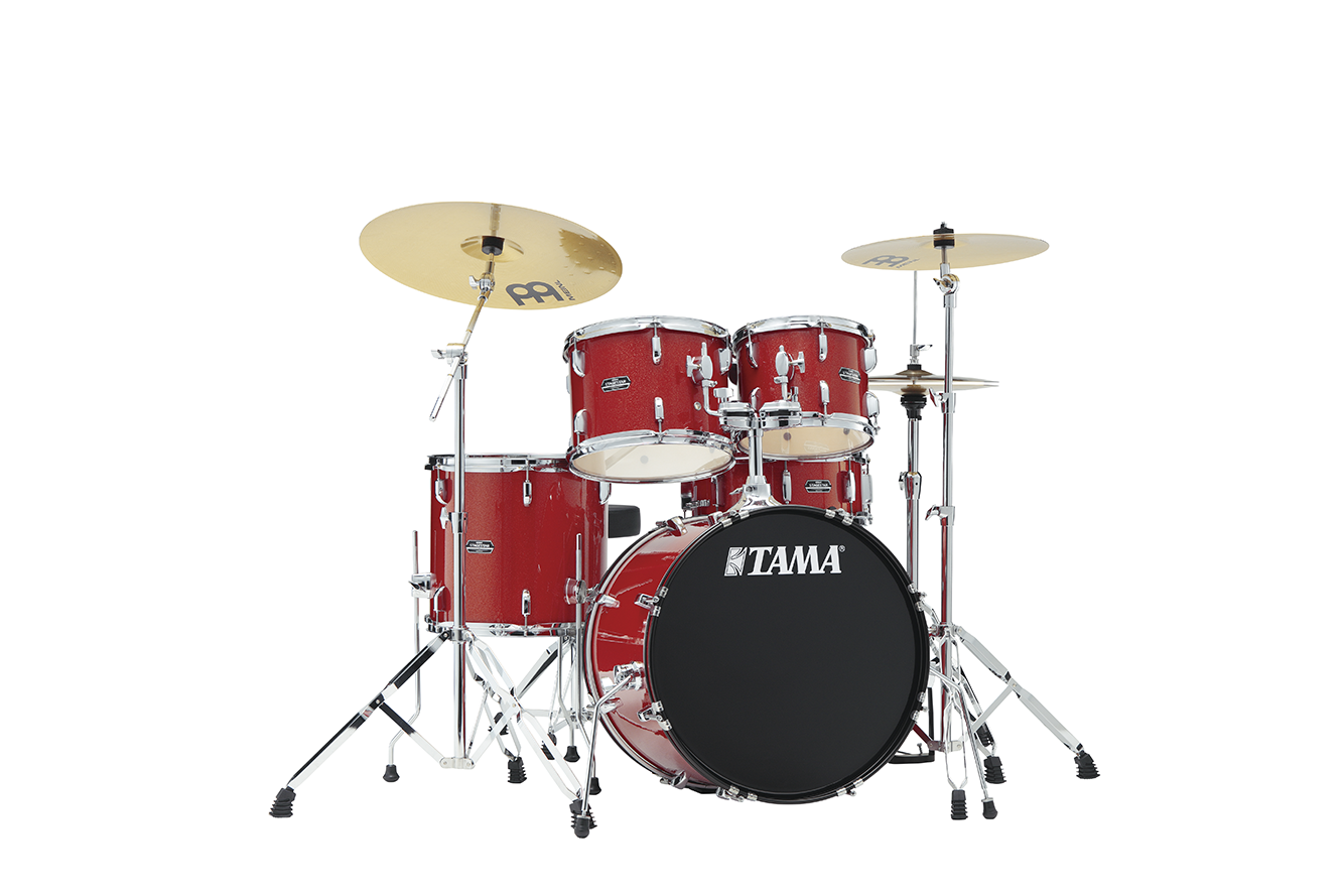 Imagem de Bateria Tama Stagestar 20" 5-piece + Pratos Meinl ST50H6-CDS