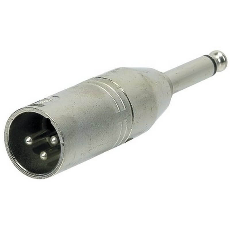 Imagem de Adaptador GEWA XLR Macho para Jack 6,3mm Mono Macho 191610