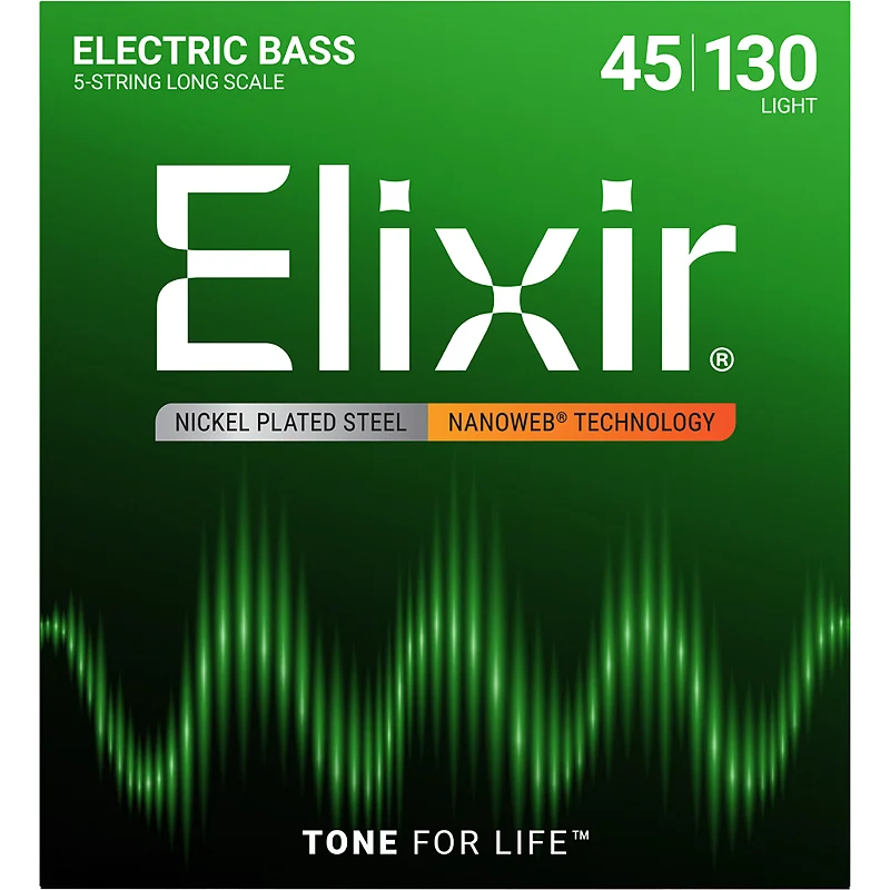 Imagem de Jogo Cordas para Baixo Elétrico Elixir .045 14202