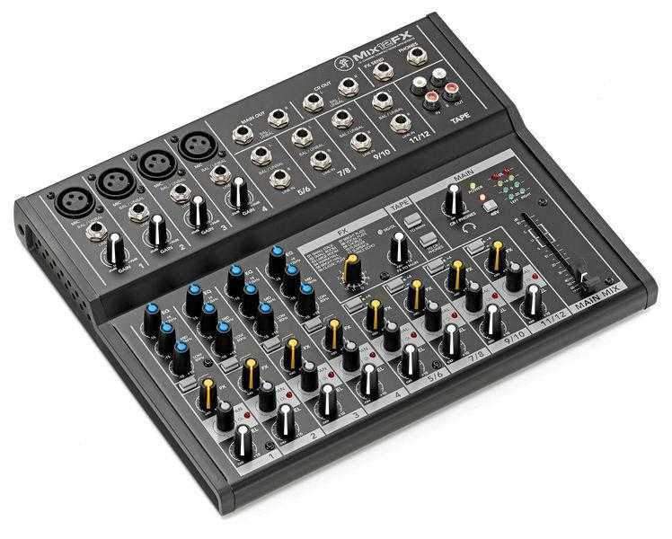 Imagem de Mesa Mackie MIX12FX