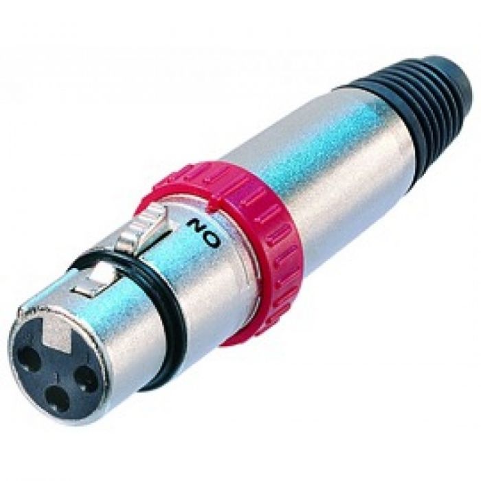 Imagem de Ficha XLR Fêmea Proel NC3FXS com ON/OFF