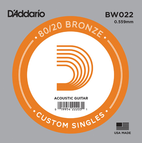 Imagem de Corda Individual  Guitarra Acústica D'Addario BW022