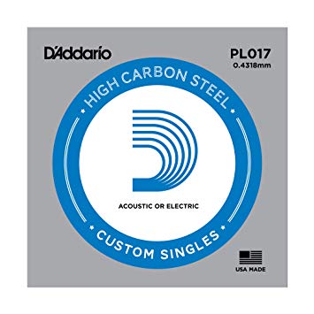 Imagem de Corda para Guitarra Acústica/Elétrica D'addario .017 PL017