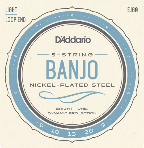 Imagem de Jogo Cordas para Banjo 5 Cordas D'Addario EJ60