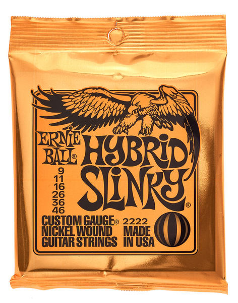 Imagem de Jogo Cordas para Guitarra Elétrica Ernie Ball .009 2222