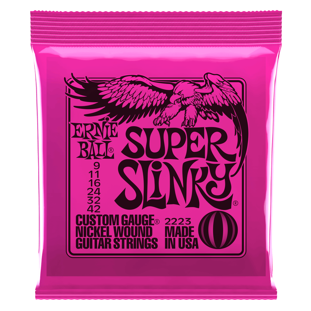 Imagem de Jogo Cordas para Guitarra Elétrica Ernie Ball .009 2223