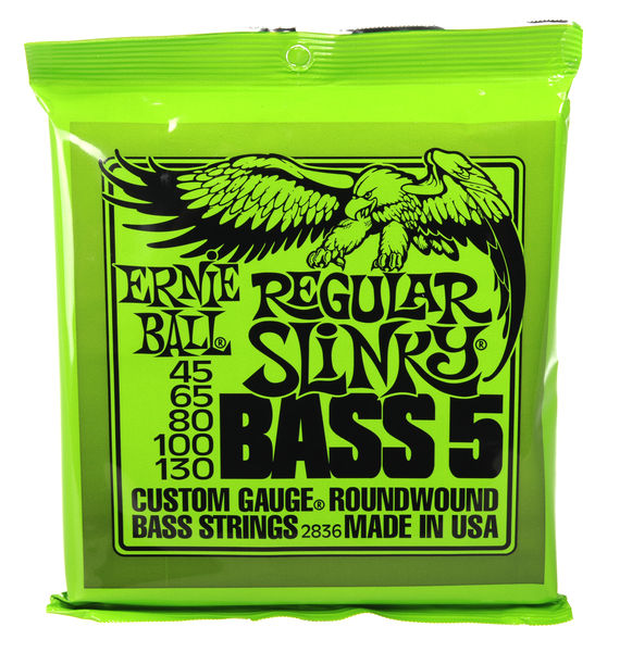 Imagem de Jogo Cordas para Baixo Elétrico Ernie Ball .045 2836