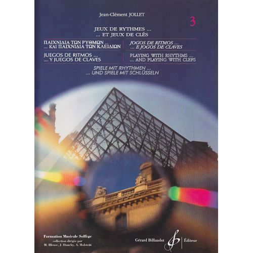 Imagem de Livro Jollet 3 Jogos de Ritmos e Jogos de Claves