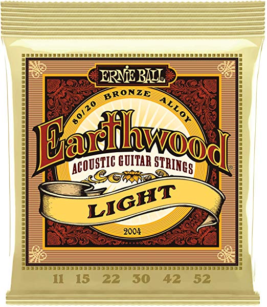 Imagem de Jogo Cordas para Guitarra Acústica Ernie Ball .011 80/20 Bronze Alloy 2004