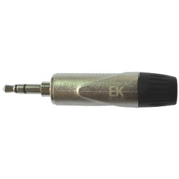 Imagem de Ficha Jack EK Audio 3,5mm Stereo PJ-008PN