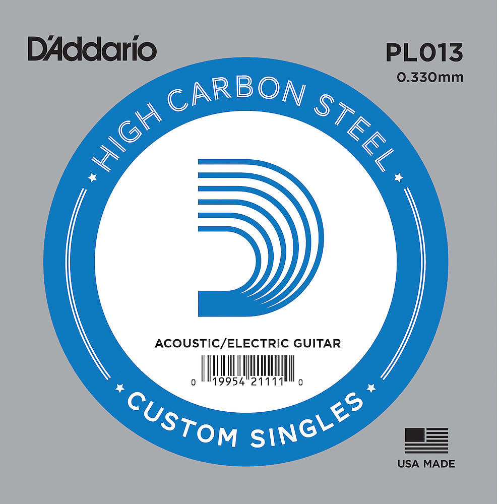 Imagem de Corda para Guitarra Acústica/Electrica D'addario .013 PL013