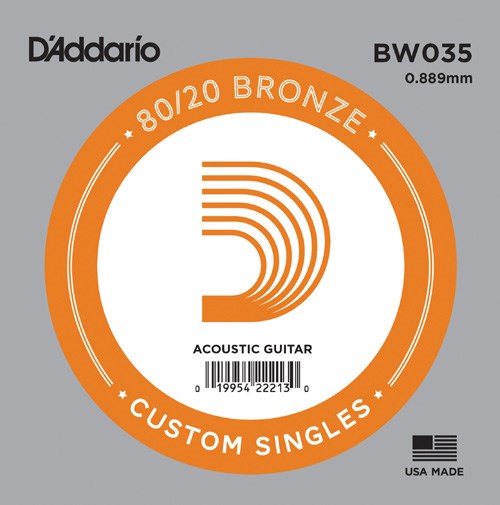 Imagem de Corda Individual  Guitarra Acústica D'Addario BW035