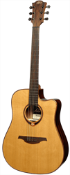 Imagem de Guitarra Acústica Amplificada LAG Dreadnought T118DCE Natural