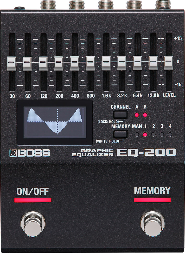 Imagem de Pedal Boss Equalizador Grafico Premium EQ-200