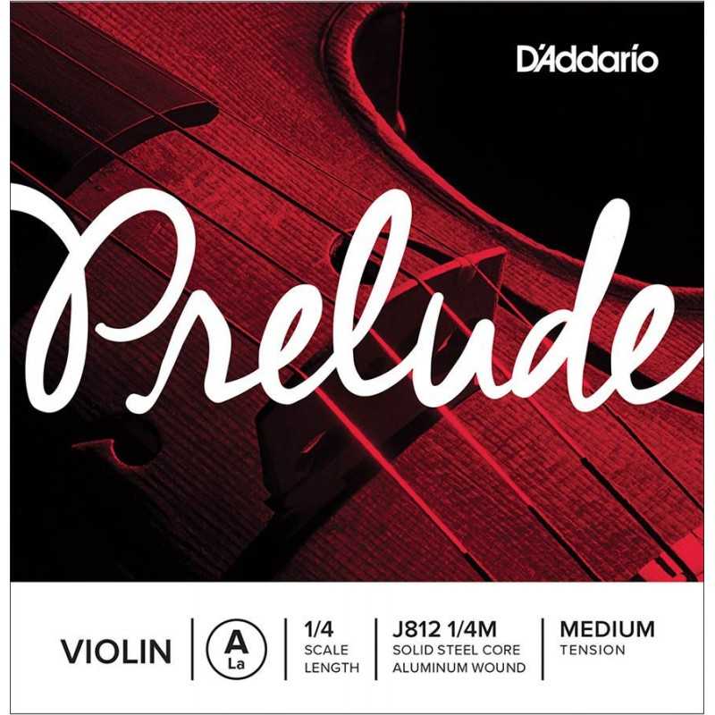 Imagem de Corda para Violino D'addario Lá J812 1/4M