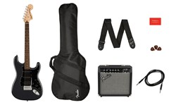 Imagem de Conjunto Guitarra Elétrica Squier Stratocaster Affinity HSS LRL CFM 037-2821-669