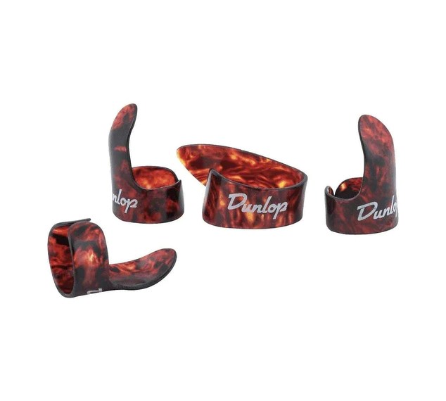 Imagem de Conjunto de Palhetas p/ dedo Jim Dunlop SHELL L 9020TP