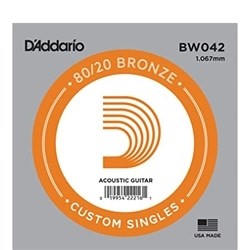Imagem de Corda Individual  Guitarra Acústica D'Addario BW042