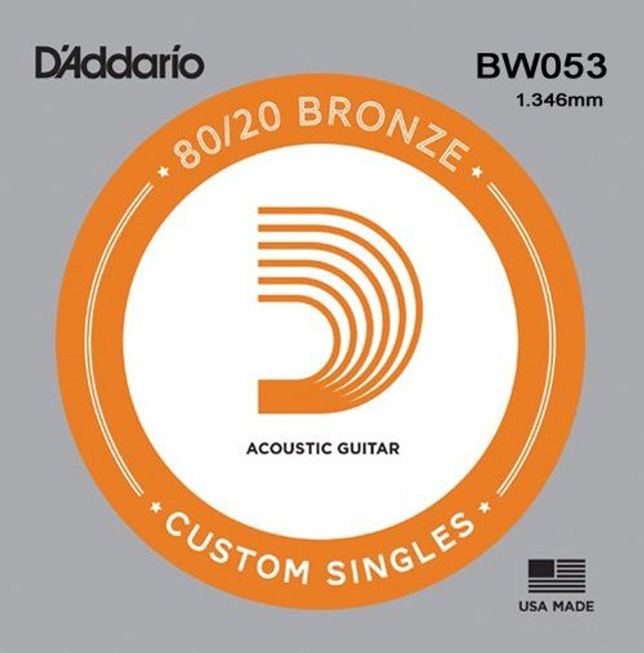 Imagem de Corda Individual  Guitarra Acústica D'Addario BW053