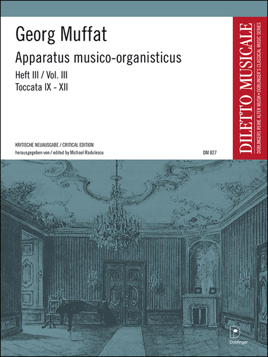 Imagem de Livro Georg Muffat Apparatus Musico-Organisticus Vol. III