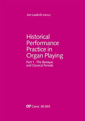 Imagem de Livro Historical Performance Practice In Organ Playing Pt. 1, The Baroque and Classical Periods