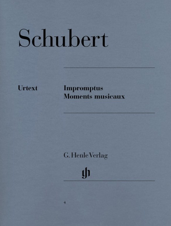 Imagem de Livro Schubert Impromptus Moments Musicaux G. Henle Verlag