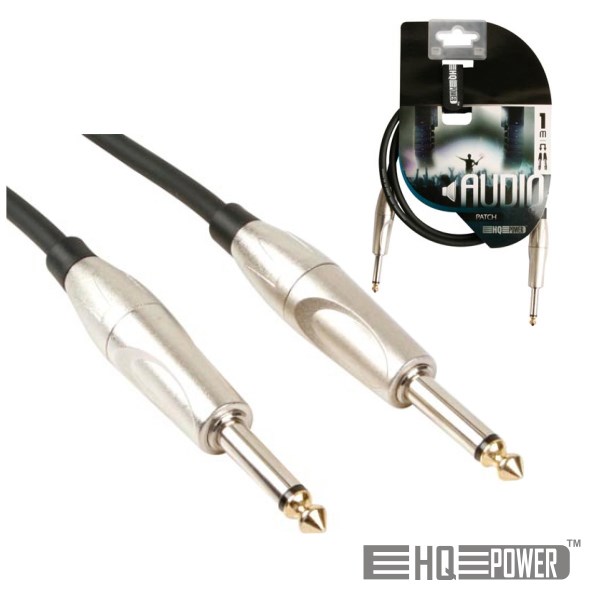 Imagem de Cabo de Instrumento Jack HQ Power PAC155 1mt.