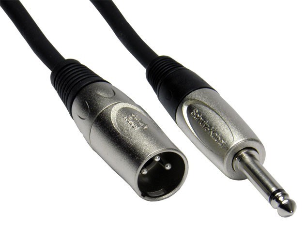 Imagem de Cabo XLR Macho/Jack Macho Schulz Kabel TZ1 1mt.