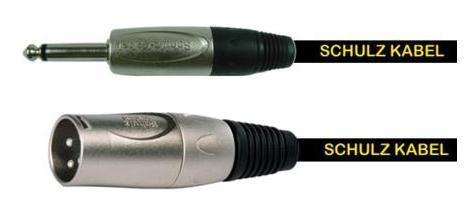 Imagem de Cabo XLR Macho/Jack Macho Schulz Kabel TZ3 3mt.