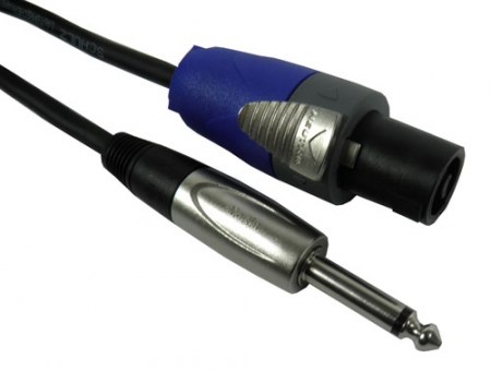 Imagem de Cabo Coluna Jack 6,3mm/Speak-On Schulz Kabel WMS10 10mt.