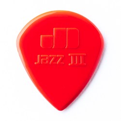 Imagem de Palheta Individual Jim Dunlop JAZZ III Vermelha