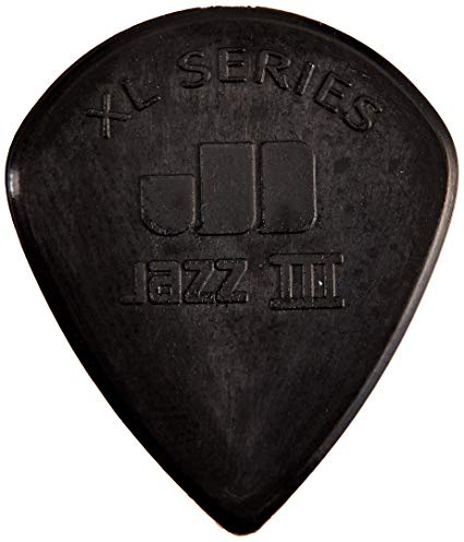 Imagem de Palheta Individual Jim Dunlop JAZZ III XL Preta