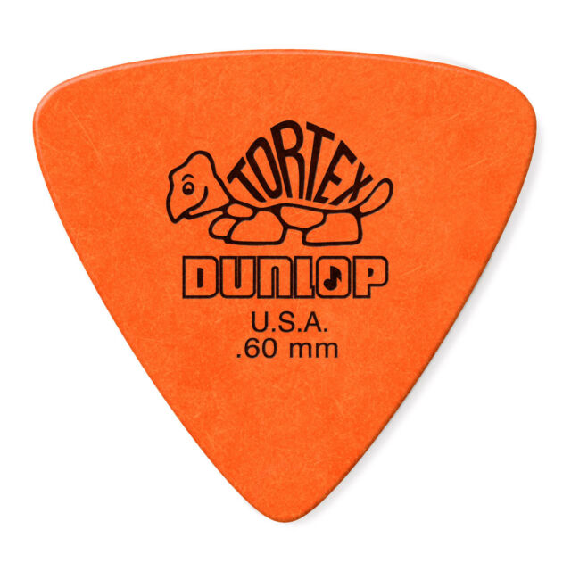 Imagem de Palheta Individual Triangular  Jim Dunlop TORTEX .60