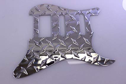 Imagem de Pickguard X-Guards AM STRAT PG Silver Diamond