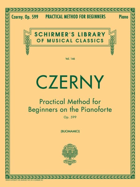 Imagem de Livro Czerny Opus 599 Schirmer's Library of Musical Classics HL50253050