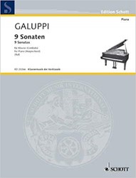 Imagem de Livro Galuppi 9 Sonaten ED20266