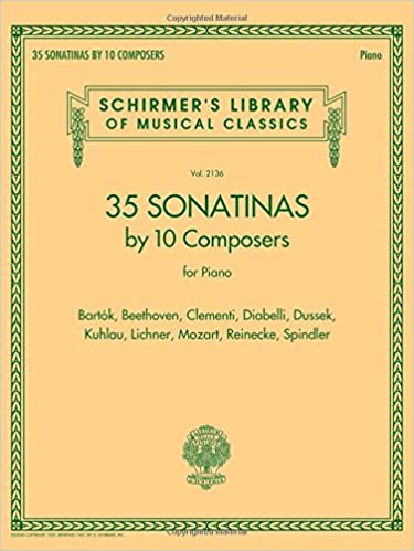 Imagem de 35 Sonatinas by 10 Composers